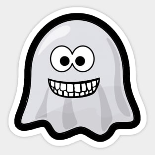 ghost smile Sticker